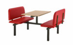 Create CU94 :Oscar - Upholstered Fast Food Units Bench 2,4 or 6 seat-36726