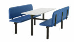 Create CU94 :Oscar - Upholstered Fast Food Units Bench 2,4 or 6 seat-36766