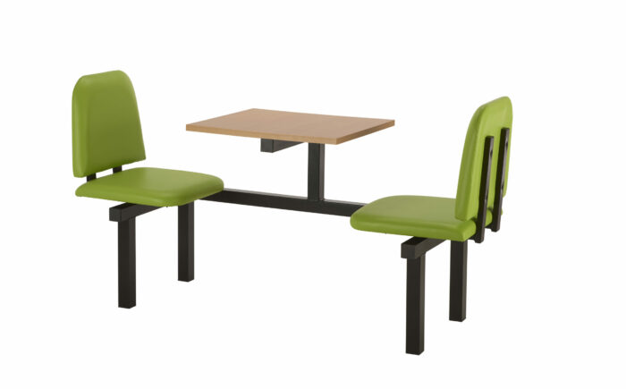 Create CU94 :Oscar - Upholstered Fast Food Units Bench 2,4 or 6 seat-36692