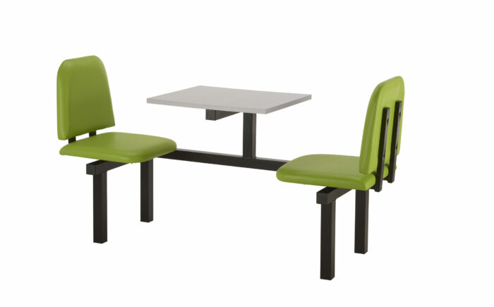 Create CU94 :Oscar - Upholstered Fast Food Units Bench 2,4 or 6 seat-36687