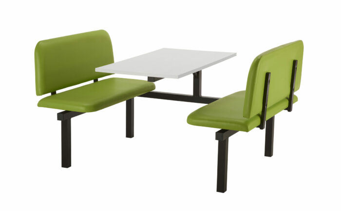 Create CU94 :Oscar - Upholstered Fast Food Units Bench 2,4 or 6 seat-36714