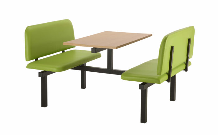 Create CU94 :Oscar - Upholstered Fast Food Units Bench 2,4 or 6 seat-36728