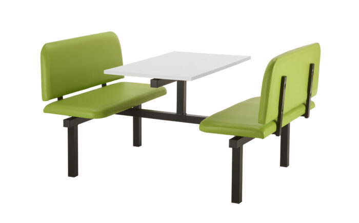 Create CU94 :Oscar - Upholstered Fast Food Units Bench 2,4 or 6 seat-36723