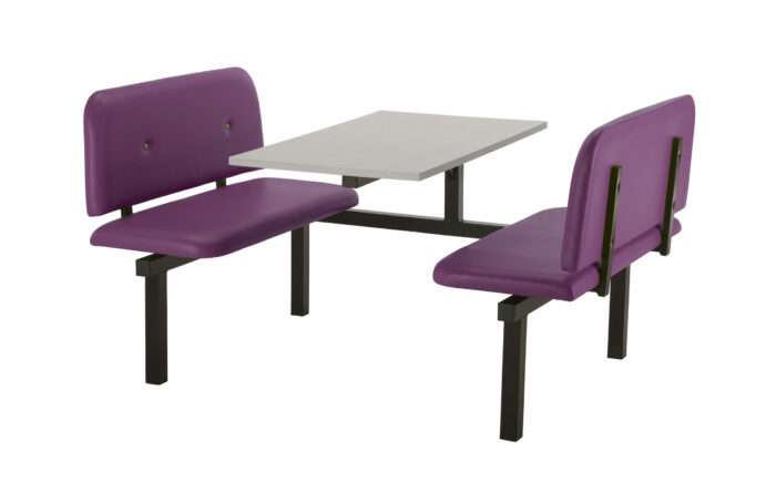 Create CU95: Felix Upholstered Fast Food Units - 2,4 or 6 seat-36800