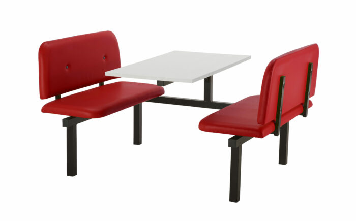 Create CU95: Felix Upholstered Fast Food Units - 2,4 or 6 seat-36798