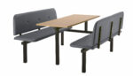 Create CU95: Felix Upholstered Fast Food Units - 2,4 or 6 seat-36825