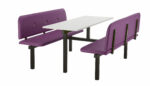 Create CU95: Felix Upholstered Fast Food Units - 2,4 or 6 seat-36843