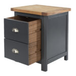 Core Dunkeld 2 drawer bedside cabinet-36635