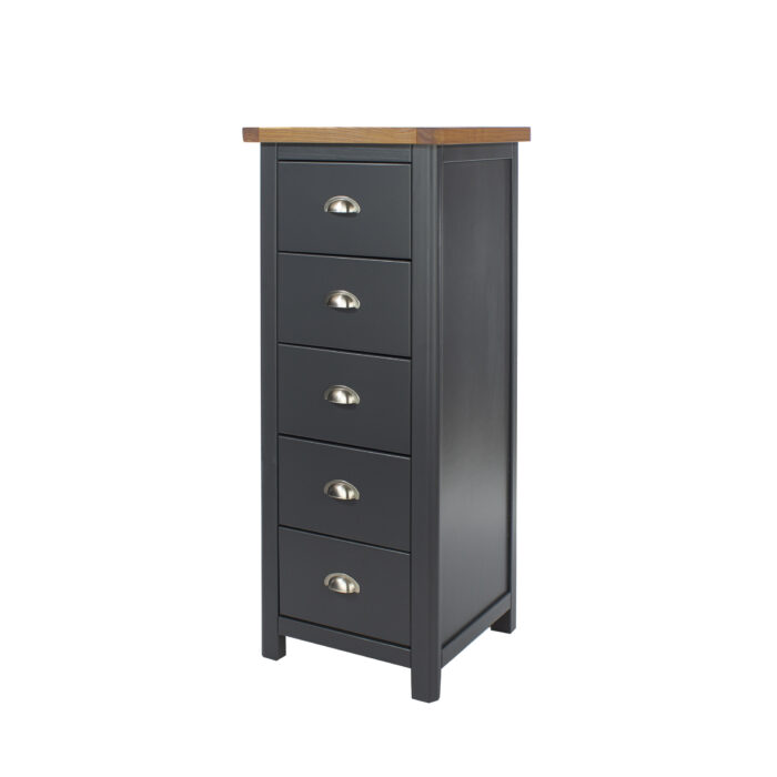 Core Dunkeld 5 drawer narrow chest-36652