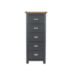 Core Dunkeld 5 drawer narrow chest-36653