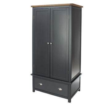 Core Dunkeld 2 door, 1 drawer wardrobe-0