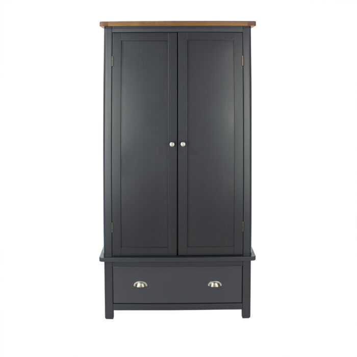 Core Dunkeld 2 door, 1 drawer wardrobe-36671