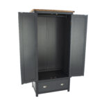 Core Dunkeld 2 door, 1 drawer wardrobe-36670