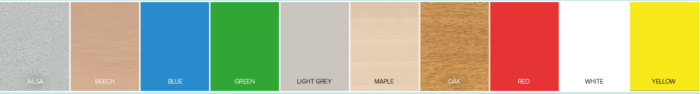 Metalliform Euro Table with Duraform Edge -37275