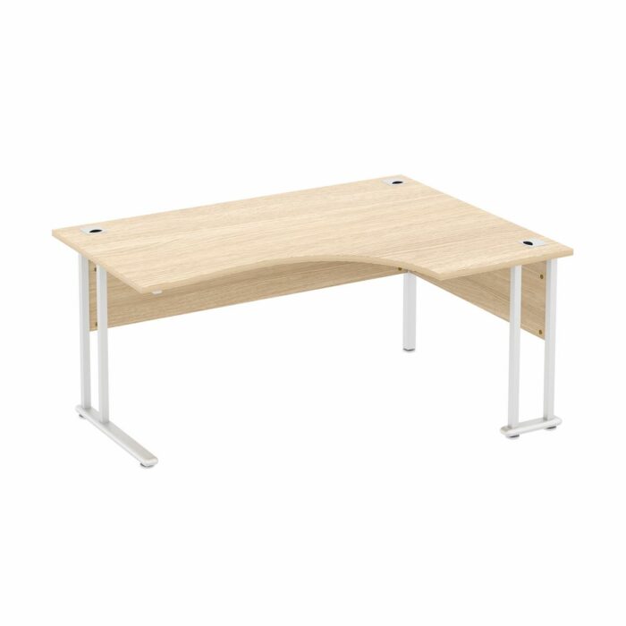 Elite Flexi Crescent Workstation - 6 Size Options and 10 Colour Options-0