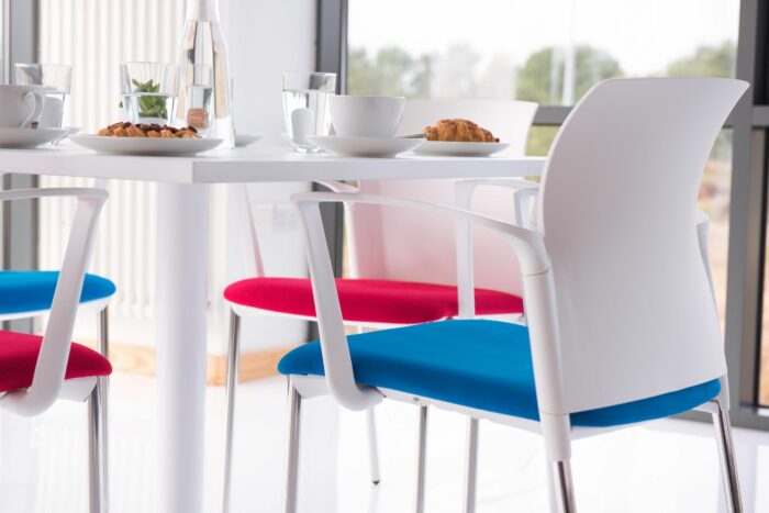 Elite Leola 4 Legged Chair with Polypropylene Shell-36435