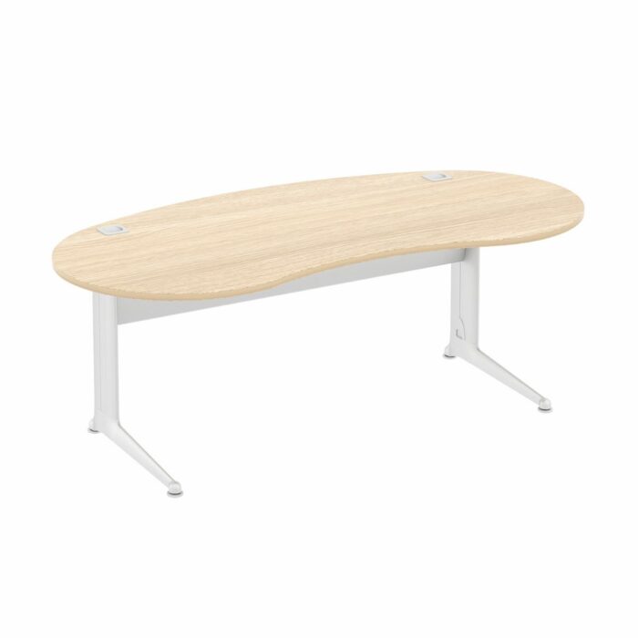 Elite Kassini Fixed Height Kidney Desk - 10 Colour Options-0