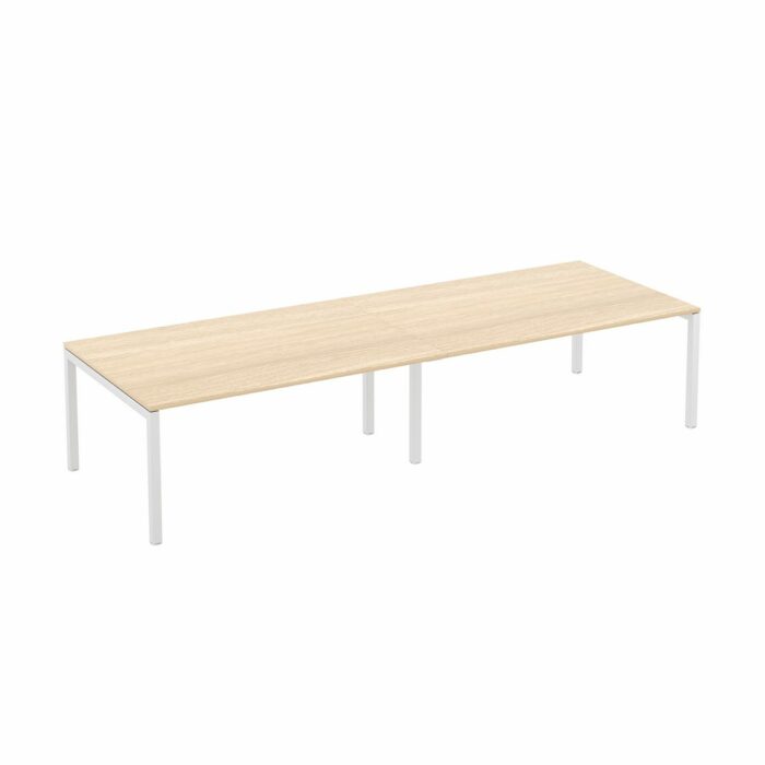 Elite Matrix Fixed Height Rectangular Conference Table - 10 Colour Options-0