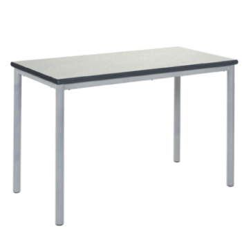 Metalliform Rectangular Meeting Room Table MDF Edge-0
