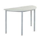 Metalliform semi-circular Meeting Room Table Duraform edge-0