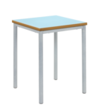 Metalliform Square Meeting Room Table MDF Edge-0