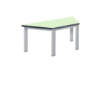 Metalliform Elite Trapezoidal Fixed Height Table-0
