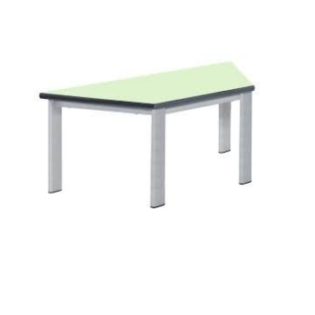 Metalliform Elite Trapezoidal Fixed Height Table-0