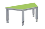 Metalliform Elite Trapezoidal Height Adjustable Table-0