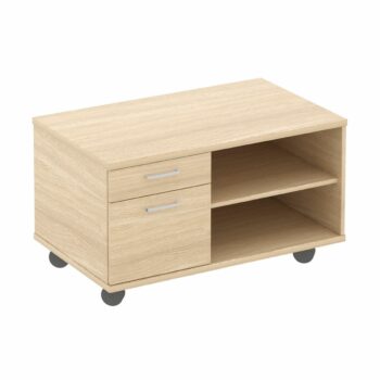 Elite 2 Drawer Single Sided Mobile Personal Storage Unit - 10 Colour Options-0