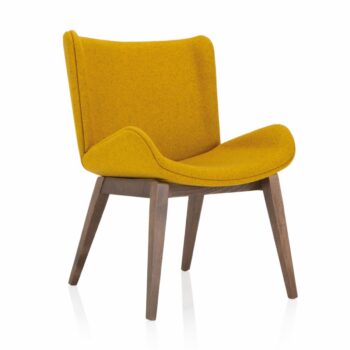 Elite Myla Medium Back Fully Upholstered Wooden Frame-0