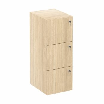 Elite Modular Locker Unit with 3x Individual Doors - Multiple Colour Options-0