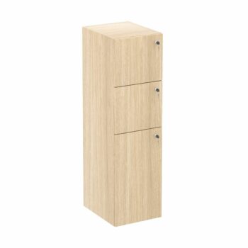 Elite Modular Locker Unit with 3x Individual Doors - Multiple Colour and Lock Options-0
