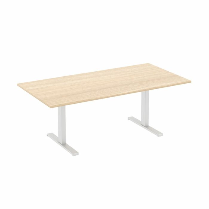 Elite Progress Fixed Height Rectangular Meeting Table - 3 Size Options and 10 Colour Options-0