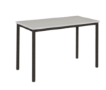 Metalliform Rectangular Antique Meeting Room Table Buro Edge-0