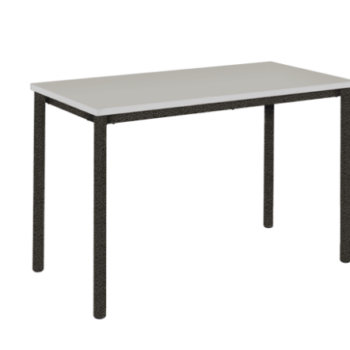 Metalliform Rectangular Antique Meeting Room Table Buro Edge-0
