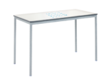 Metalliform Whiteboard top Fully Welded Retctangular table-0