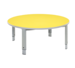 Metalliform Start Right Circular Height Adjustable Table-0