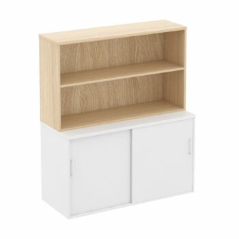 Elite Open Fronted Desktop Storage Unit - Multiple Size and Colour Options-0
