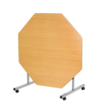 Metalliform Tilt Top Octagonal Dining Table Duraform edge-0