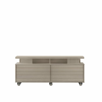 Core Vision widescreen TV unit, grey-0