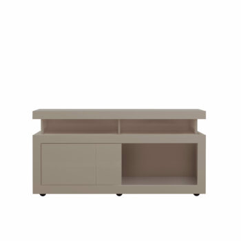 Core Vision flat screen TV unit, grey-0