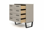 Core Grey Texas 4 drawer chest-36593
