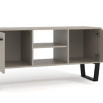 Core Grey Texas 2 door TV unit-36613