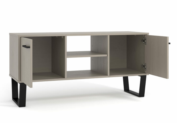 Core Grey Texas 2 door TV unit-36613