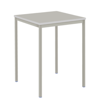 Metalliform Fully Welded Square Table Buro Edge-0