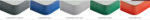 Metalliform Whiteboard top Fully Welded Square table-37228