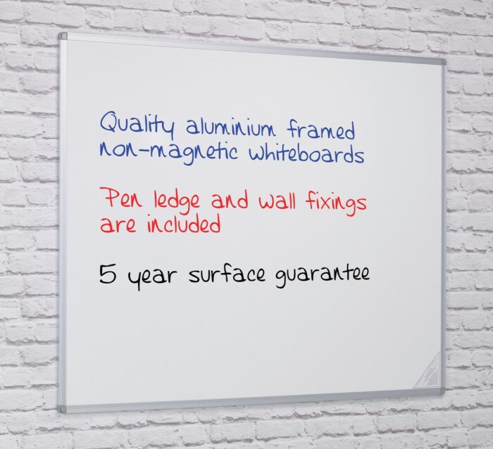 Spaceright Non-Magnetic Writing Board - Multiple Size Options-0