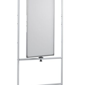 Spaceright Non-Magnetic Mobile Pivot Writing Board - Multiple Size Options-0