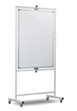 Spaceright Non-Magnetic Mobile Pivot Writing Board - Multiple Size Options-38892