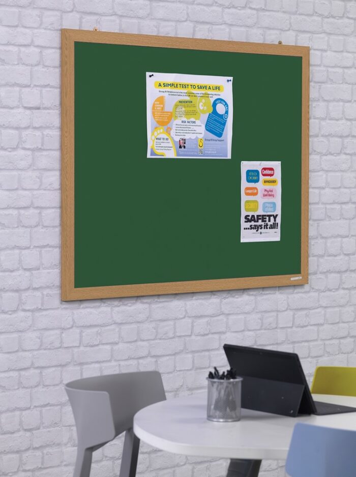Spaceright Eco Noticeboard - Multiple Size and Colour Options-0